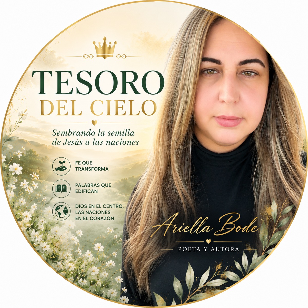 Tesoro del Cielo author artwork featuring Ariella Bode